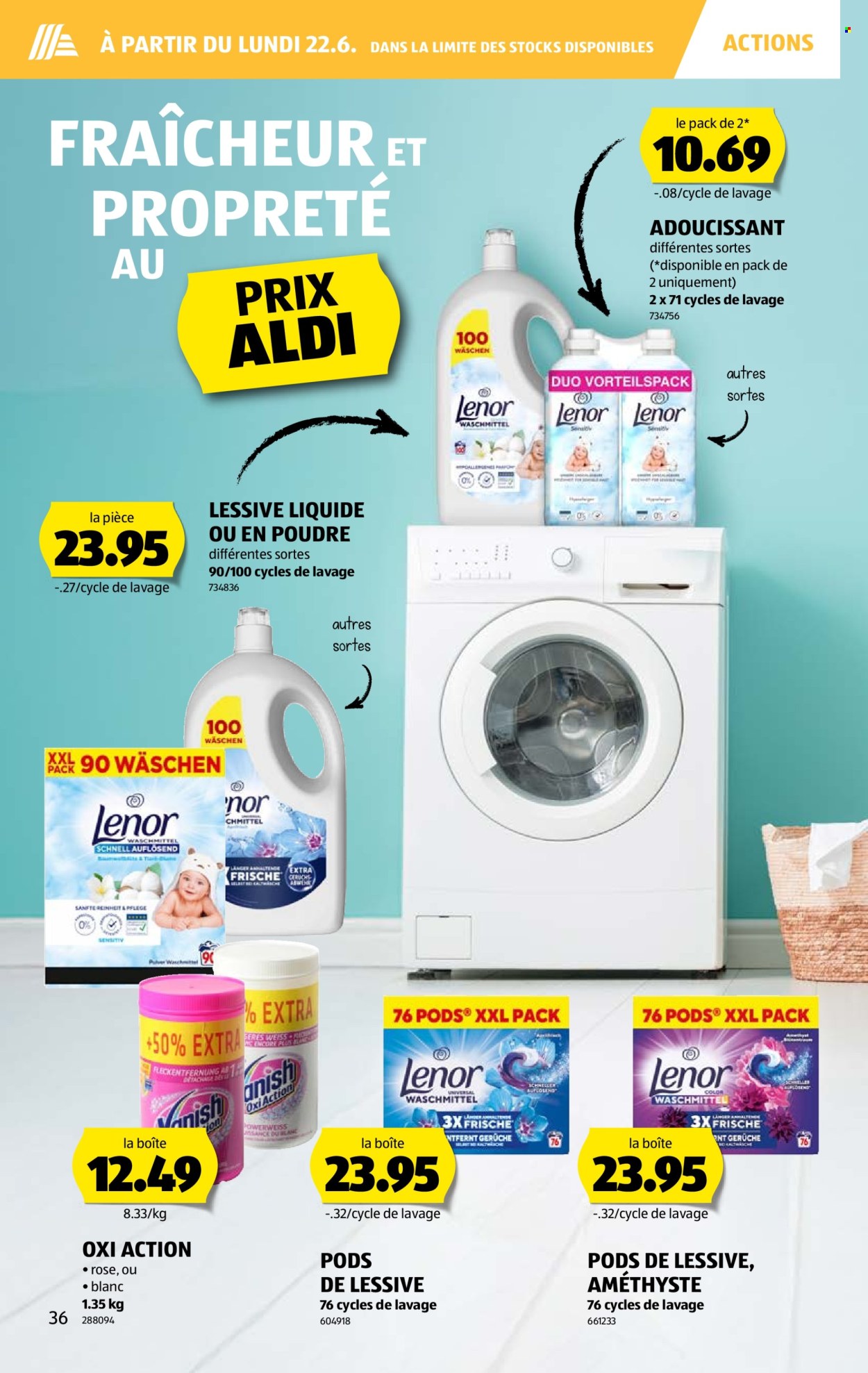 Volantino Aldi - 18.6.2026 - 24.6.2026. Pagina 36. Pagina 36