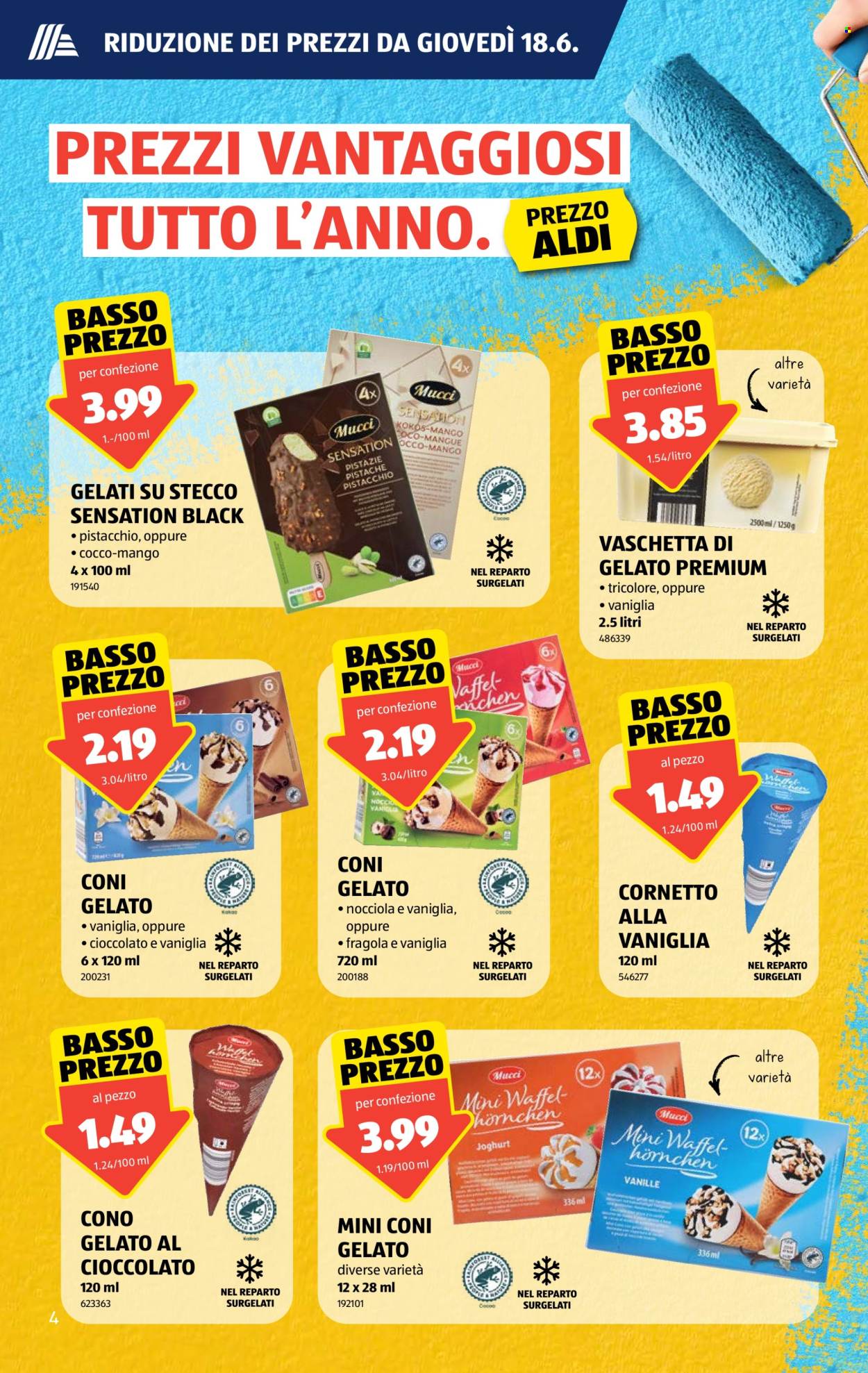 Volantino Aldi - 18.6.2026 - 24.6.2026. Pagina 4. Pagina 4