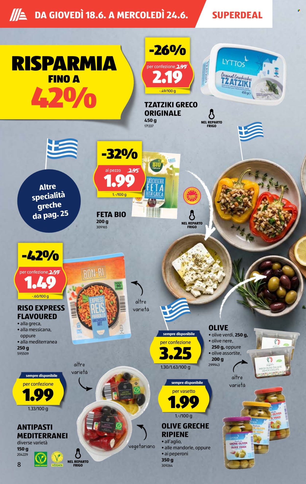 Volantino Aldi - 18.6.2026 - 24.6.2026. Pagina 8. Pagina 8