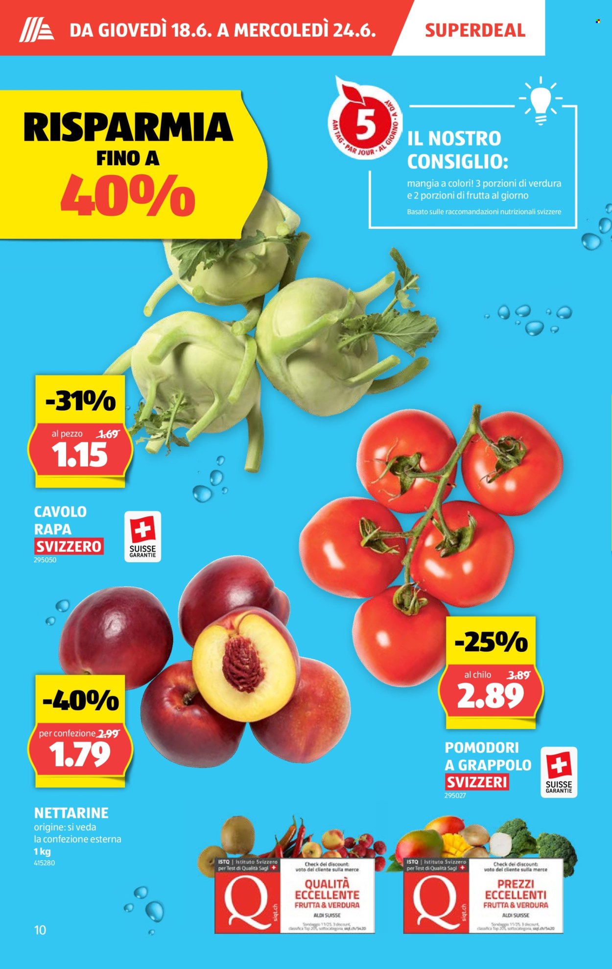 Volantino Aldi - 18.6.2026 - 24.6.2026. Pagina 10. Pagina 10