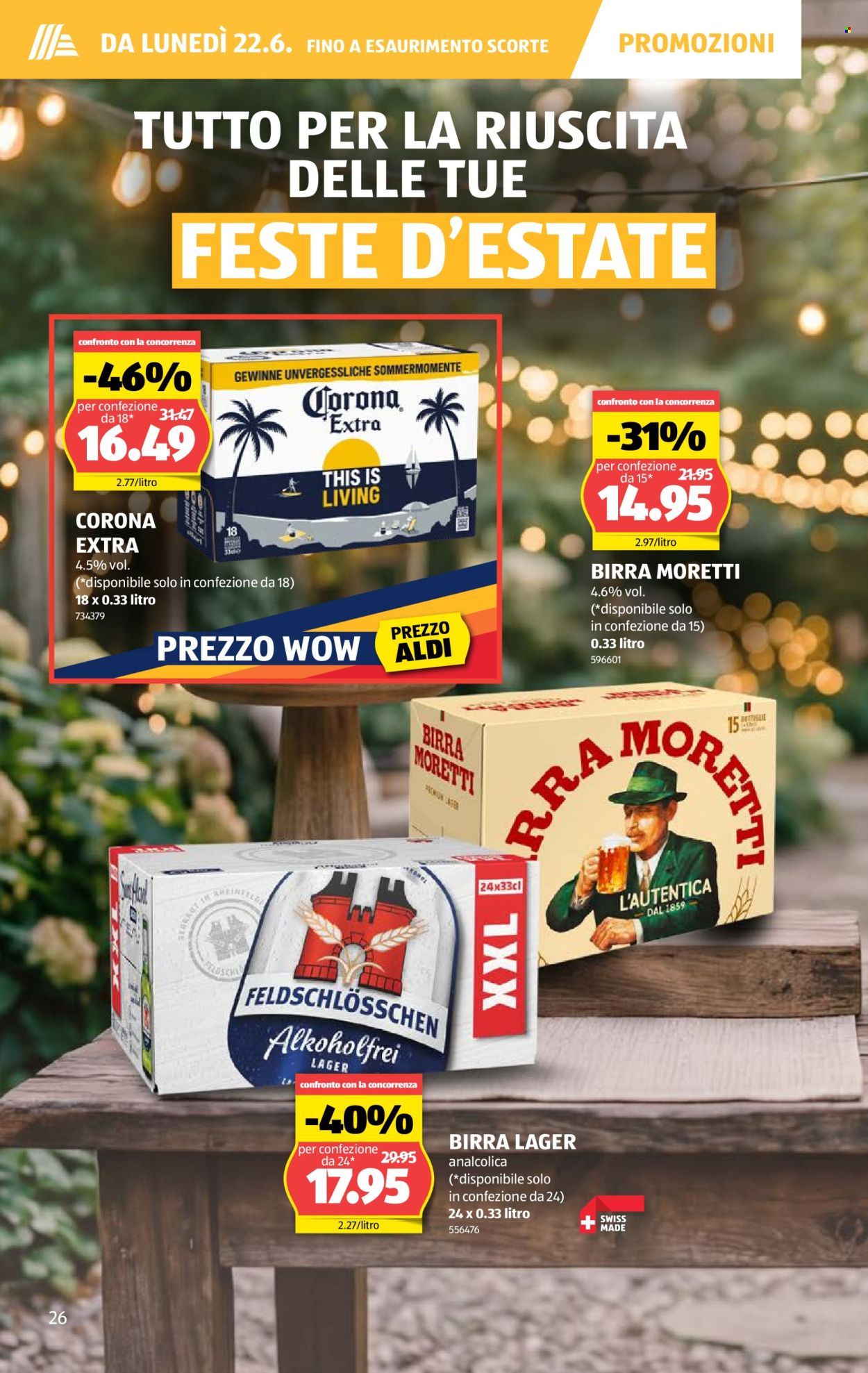 Volantino Aldi - 18.6.2026 - 24.6.2026. Pagina 26. Pagina 26