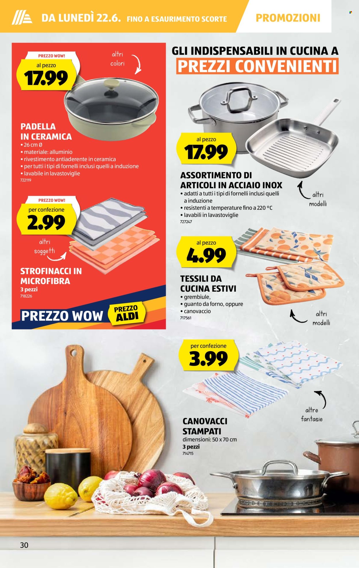 Volantino Aldi - 18.6.2026 - 24.6.2026. Pagina 30. Pagina 30