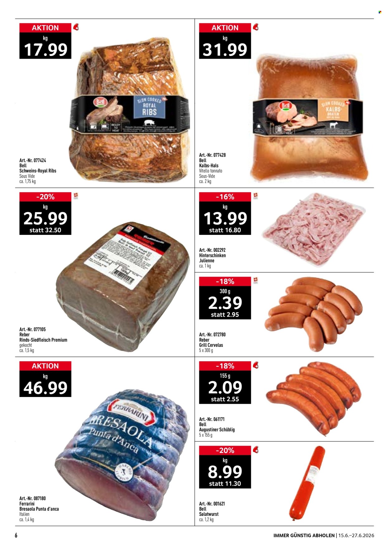 Volantino Prodega - 15.6.2026 - 27.6.2026. Pagina 6. Pagina 6
