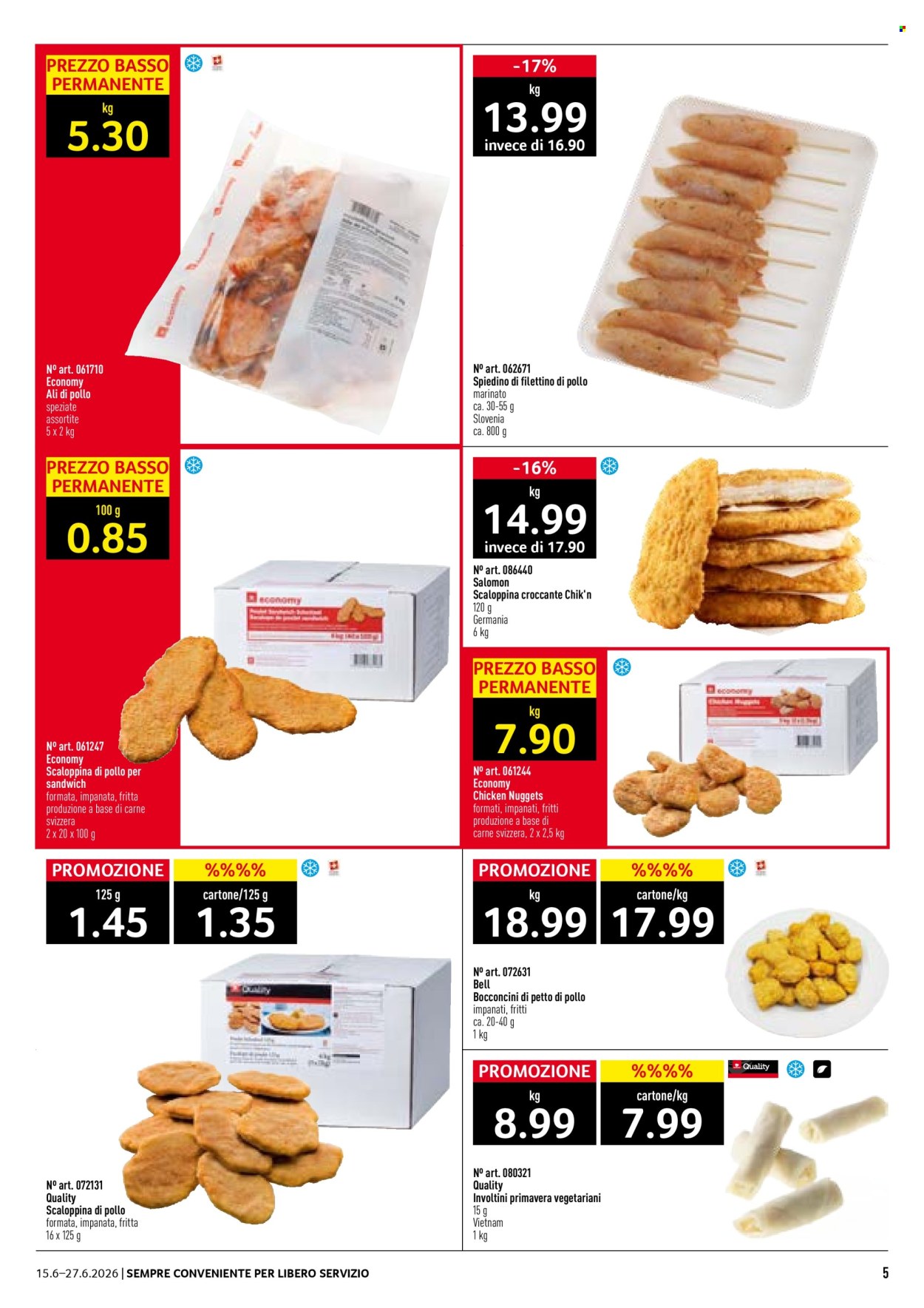 Volantino Prodega - 15.6.2026 - 27.6.2026. Pagina 5. Pagina 5