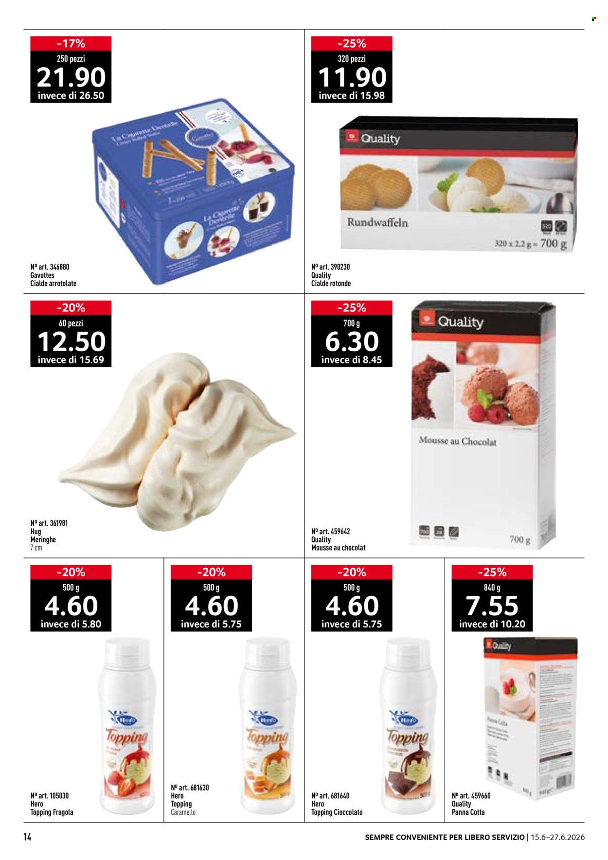 Volantino Prodega - 15.6.2026 - 27.6.2026. Pagina 14. Pagina 14