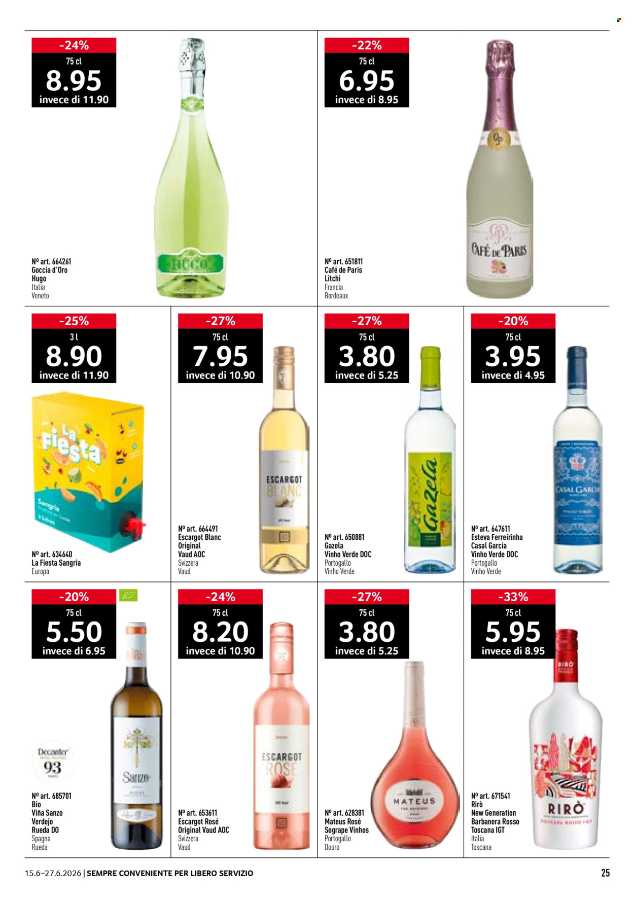 Volantino Prodega - 15.6.2026 - 27.6.2026. Pagina 25. Pagina 25