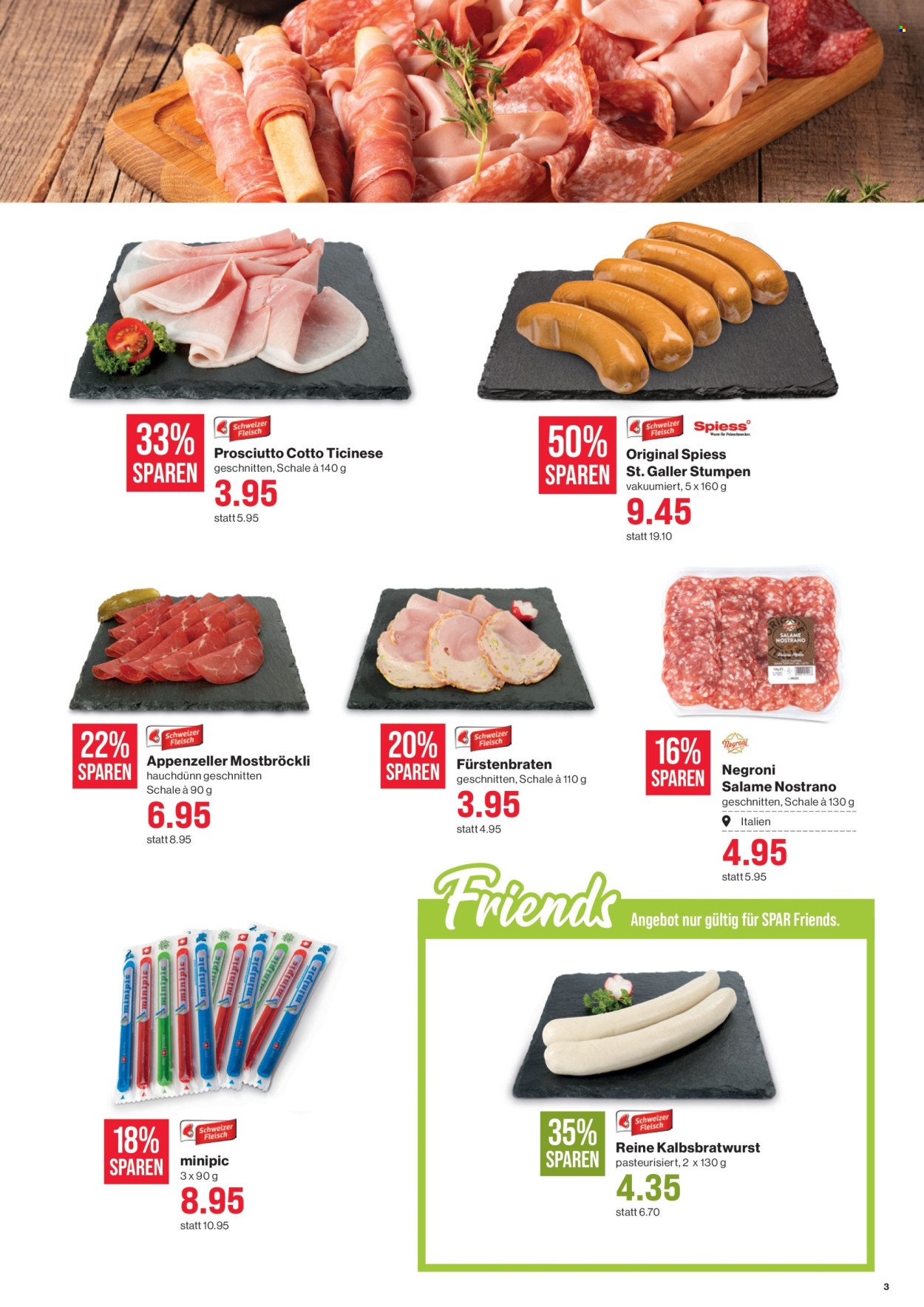 Volantino SPAR - 18.6.2026 - 24.6.2026. Pagina 3. Pagina 3