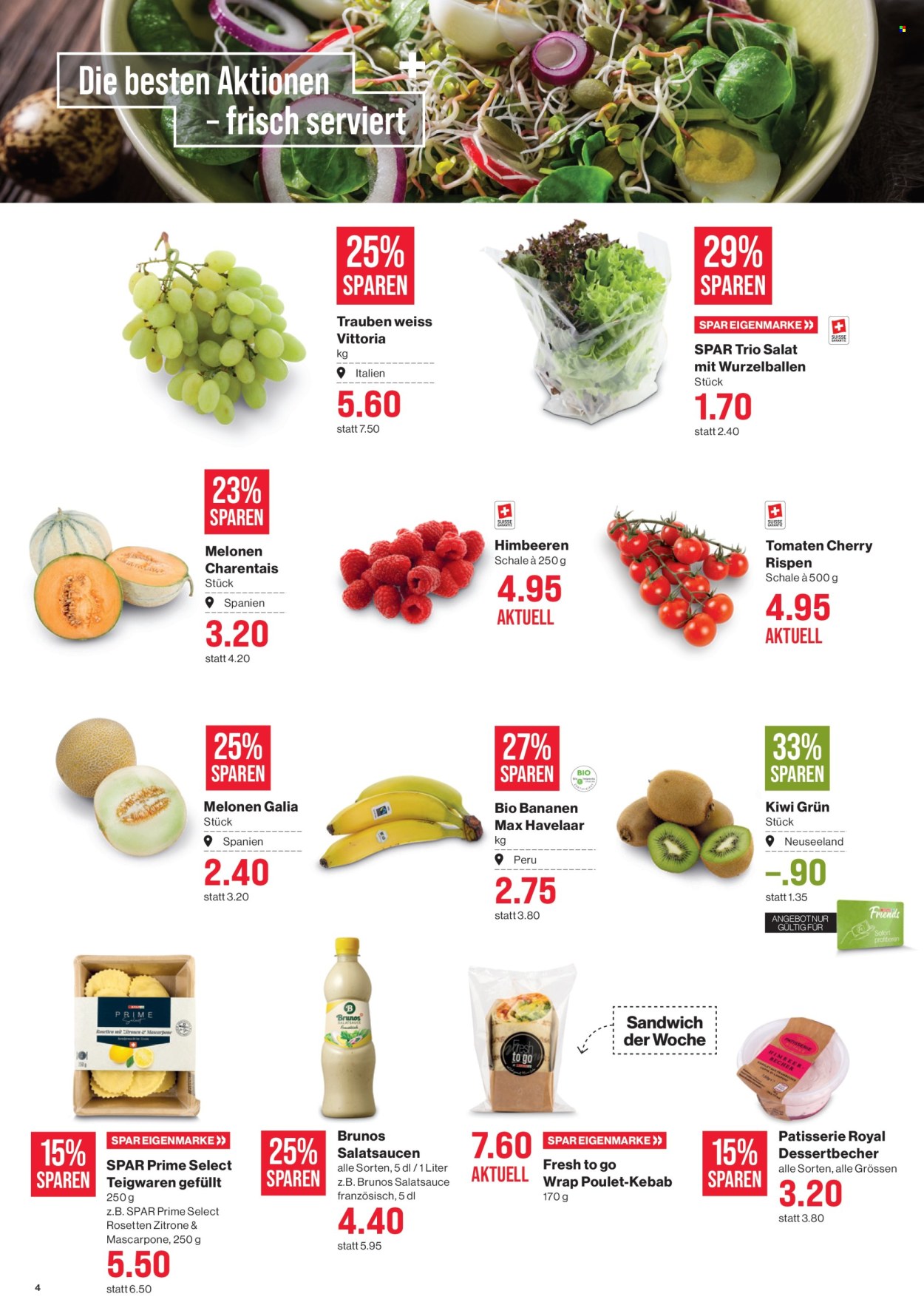 Volantino SPAR - 18.6.2026 - 24.6.2026. Pagina 4. Pagina 4