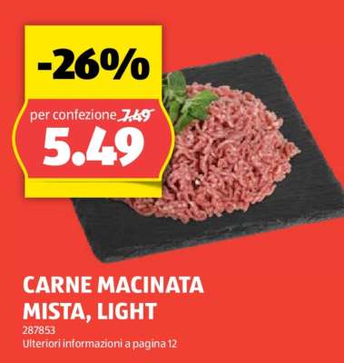 CARNE MACINATA MISTA LIGHT
