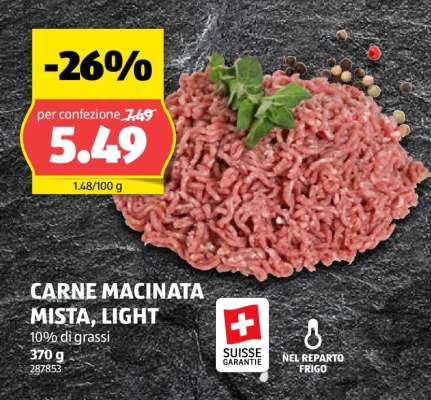 CARNE MACINATA MISTA LIGHT