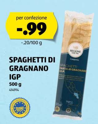 SPAGHETTI DI GRAGNANO IGP