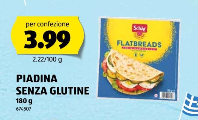 PIADINA SENZA GLUTINE