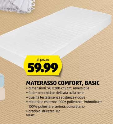 MATERASSO COMFORT, BASIC