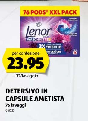 DETERSIVO IN CAPSULE AMETISTA