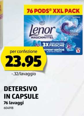 DETERSIVO IN CAPSULE
