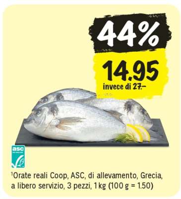 Orate reali Coop