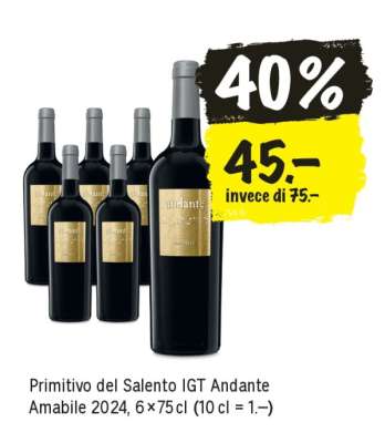 Primitivo del Salento IGT Andante Amabile 2024