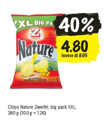 Chips Nature Zweifel