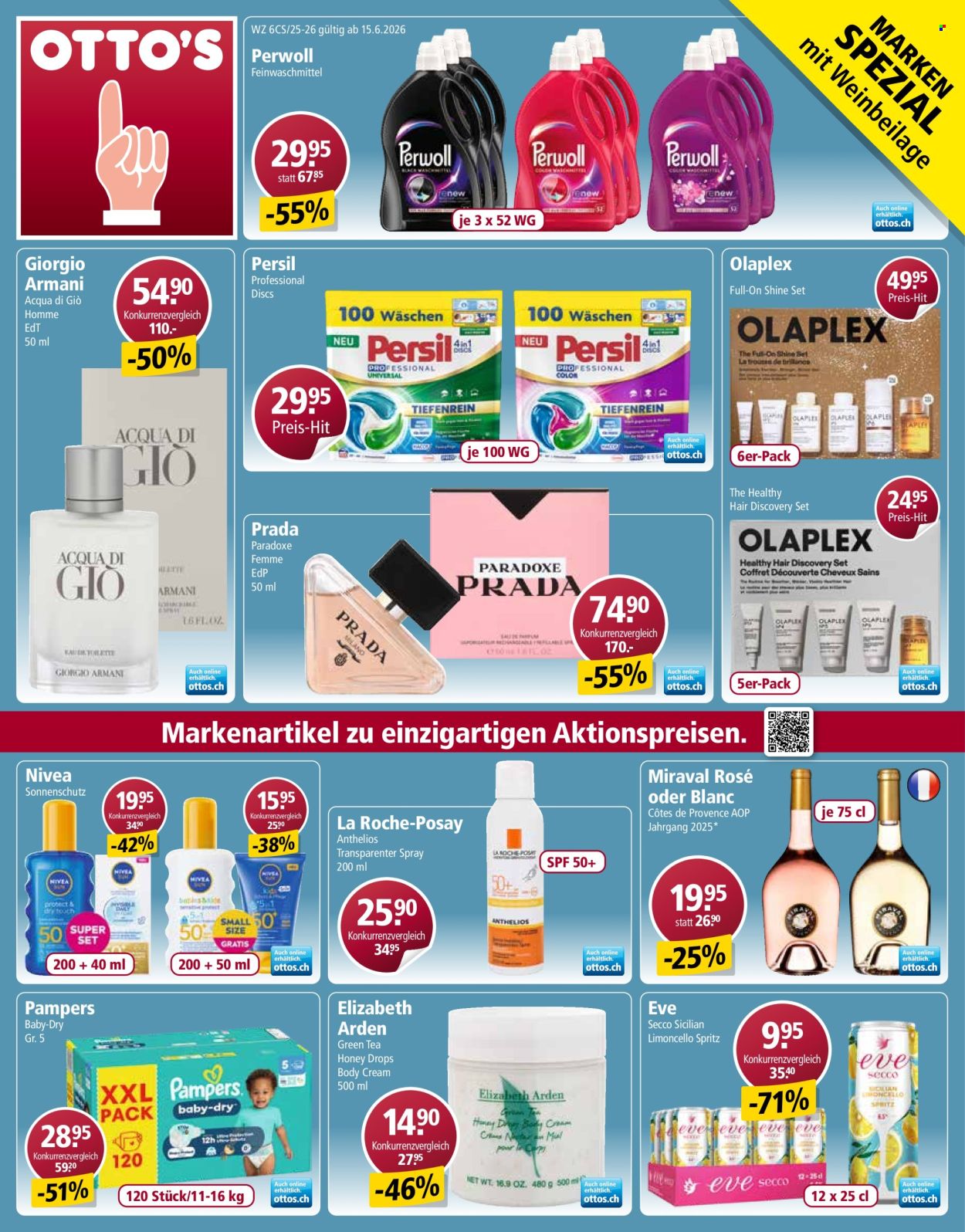 Volantino Otto's - 15.6.2026 - 20.6.2026. Pagina 1. Pagina 1