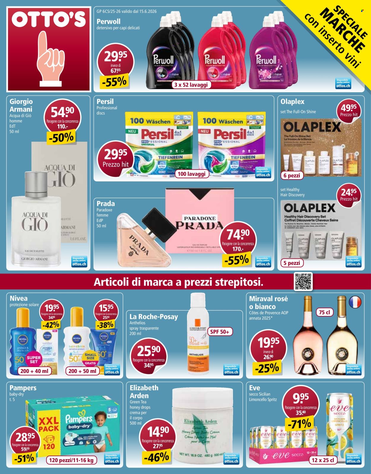 Volantino Otto's - 15.6.2026 - 20.6.2026. Pagina 1. Pagina 1