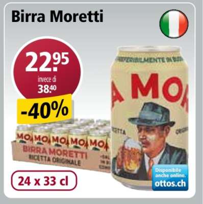 BIRRA MORETTI