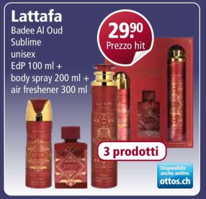 Lattafa Badee Al Oud Sublime