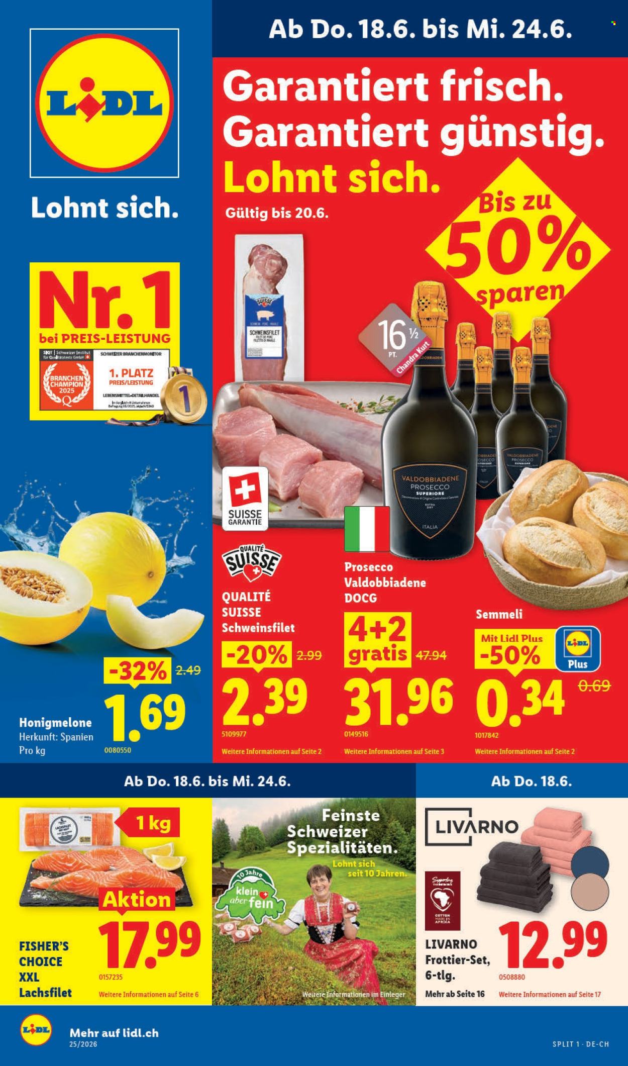 Volantino Lidl - 18.6.2026 - 24.6.2026. Pagina 1. Pagina 1