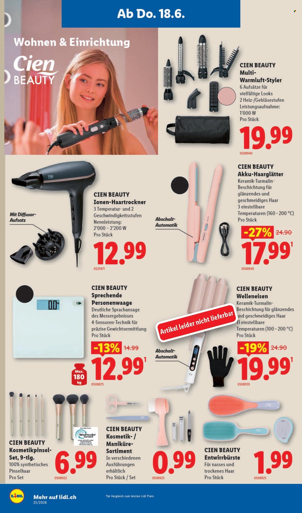 Volantino Lidl - 18.6.2026 - 24.6.2026. Pagina 18. Pagina 18