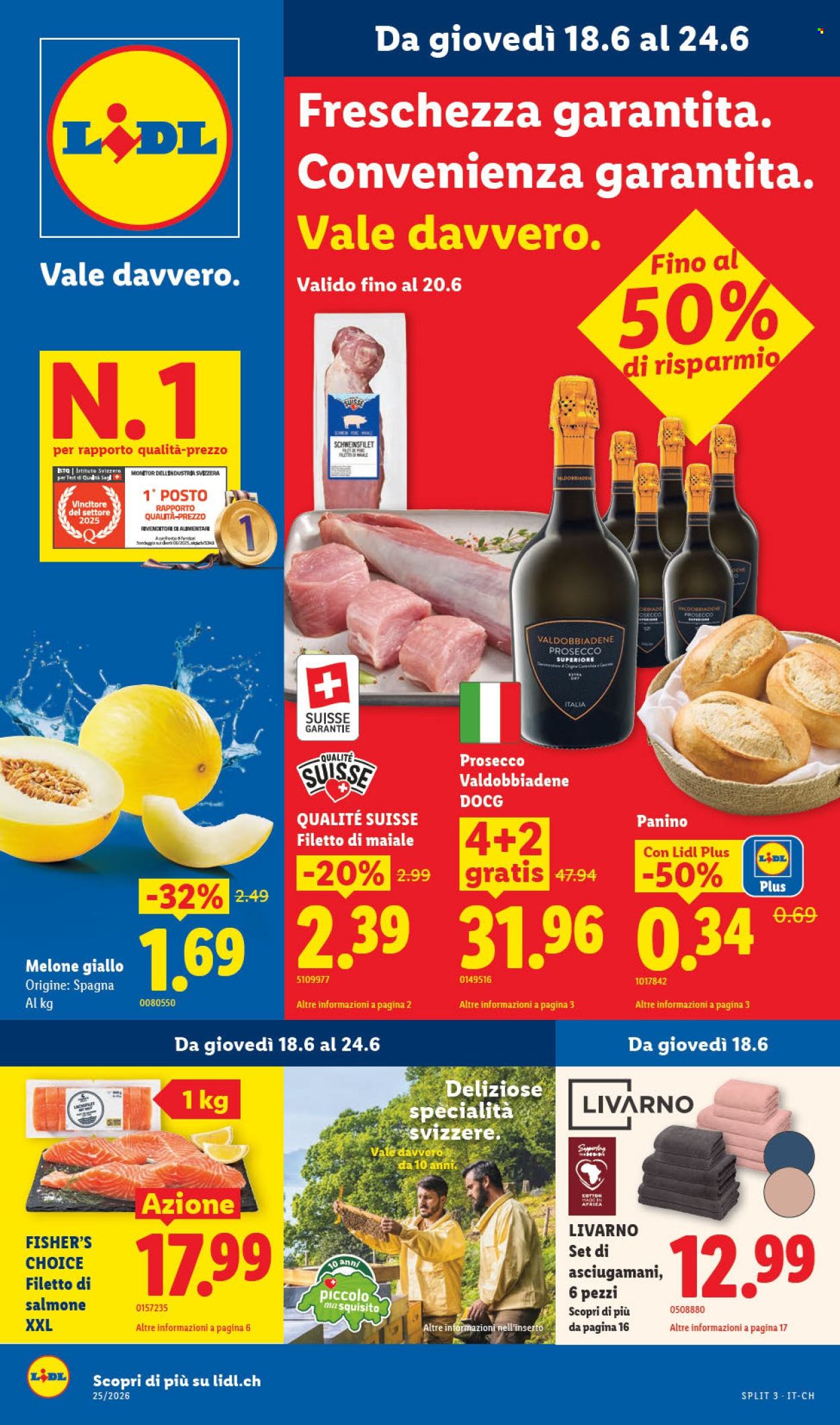 Volantino Lidl - 18.6.2026 - 24.6.2026. Pagina 1. Pagina 1