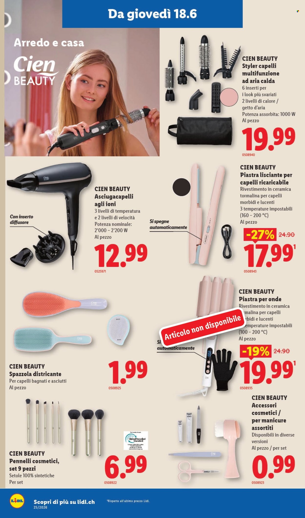 Volantino Lidl - 18.6.2026 - 24.6.2026. Pagina 18. Pagina 18