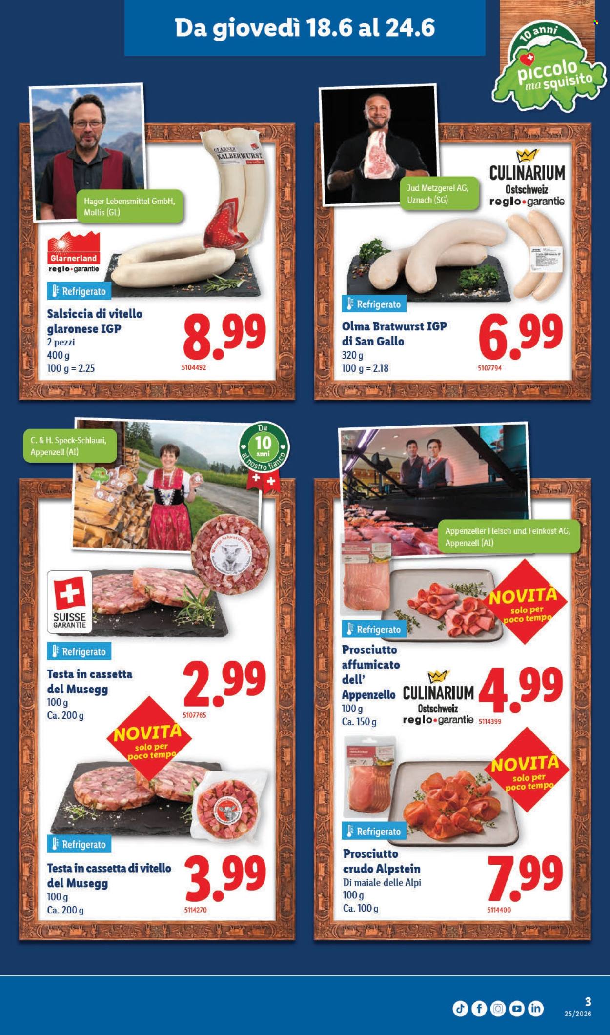 Volantino Lidl - 18.6.2026 - 24.6.2026. Pagina 3. Pagina 3