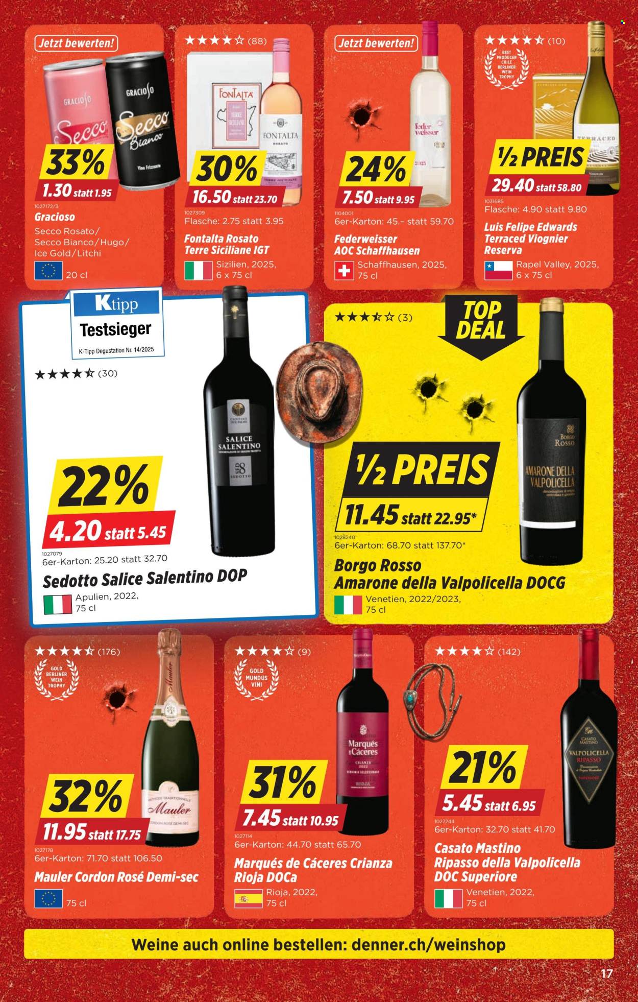 Volantino Denner - 18.6.2026 - 24.6.2026. Pagina 17. Pagina 17