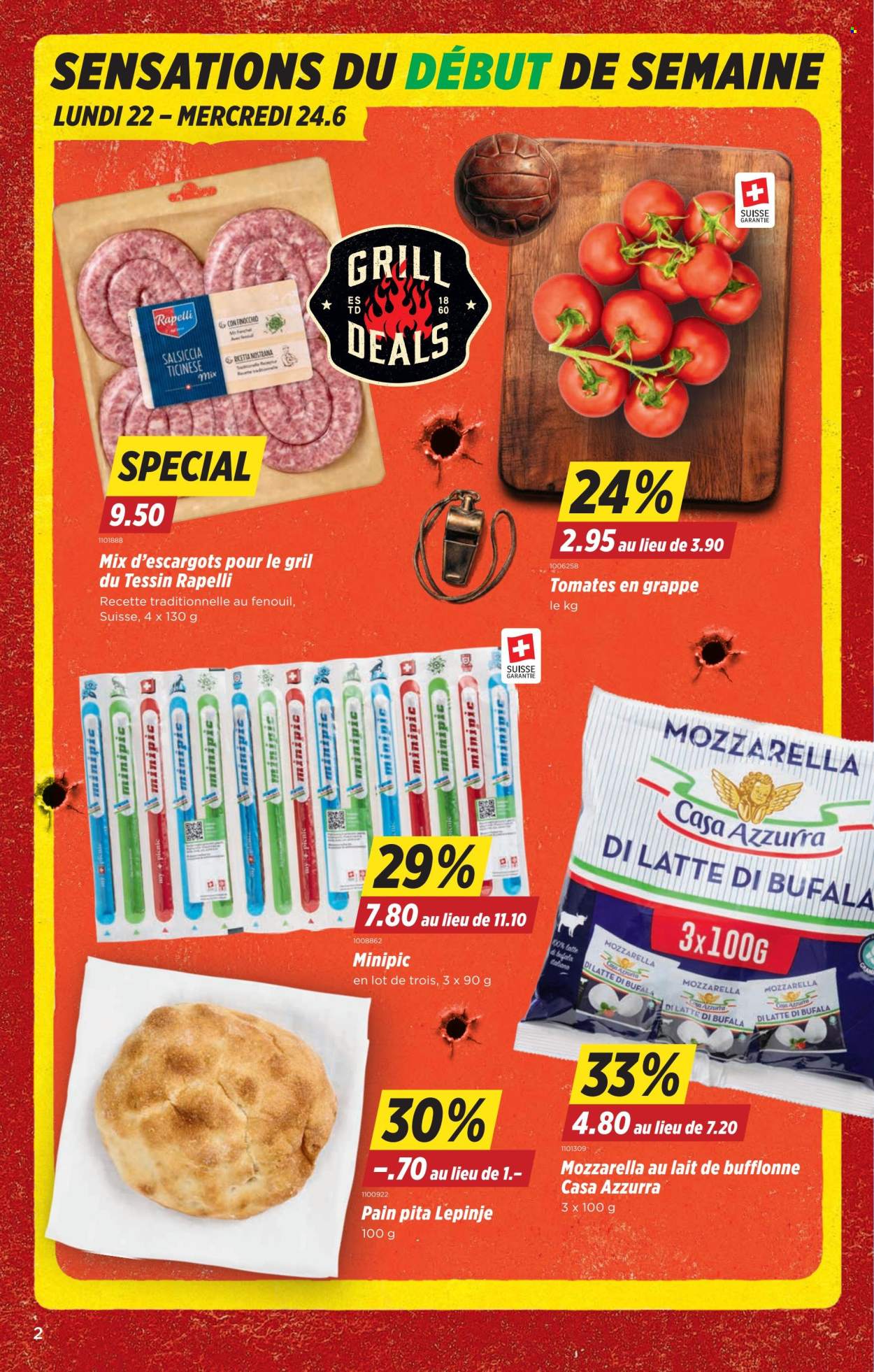 Volantino Denner - 18.6.2026 - 24.6.2026. Pagina 2. Pagina 2