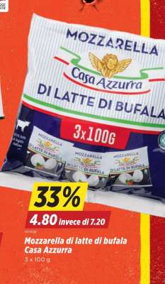 Mozzarella di latte di bufala Casa Azzurra