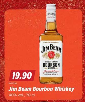 JIM BEAM BOURBON WHISKEY