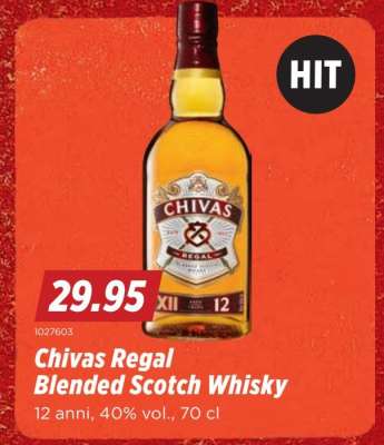 Chivas Regal Blended Scotch Whisky