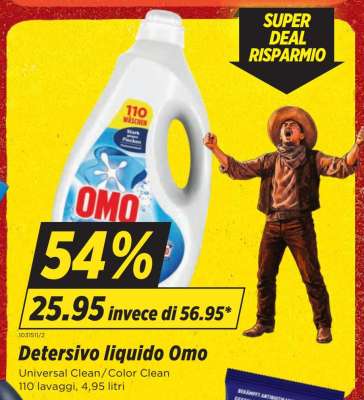 Detersivo liquido Omo