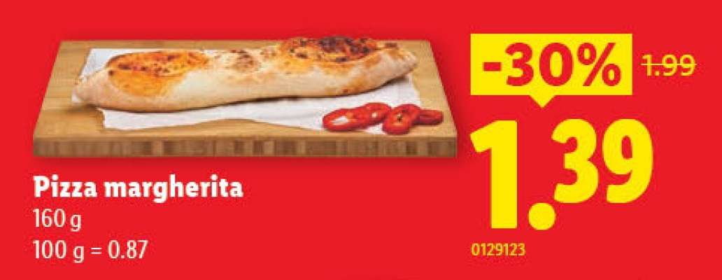 Pizza margherita