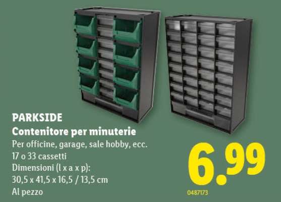 PARKSIDE Contenitore per minuterie