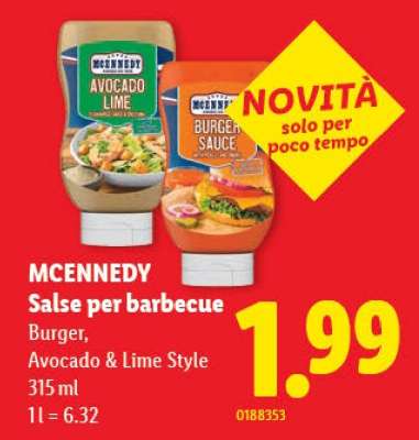 MCENNEDY Salse per barbecue