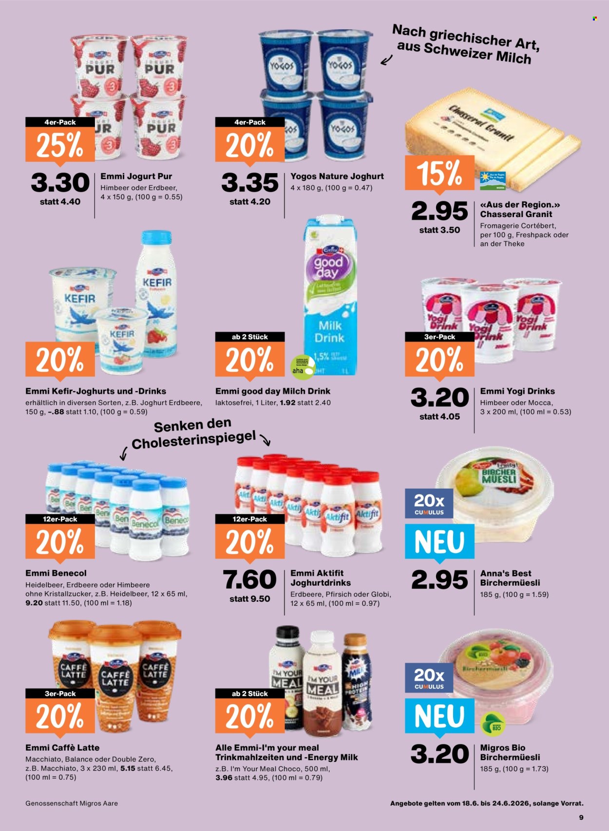 Volantino Migros - 18.6.2026 - 24.6.2026. Pagina 9. Pagina 9