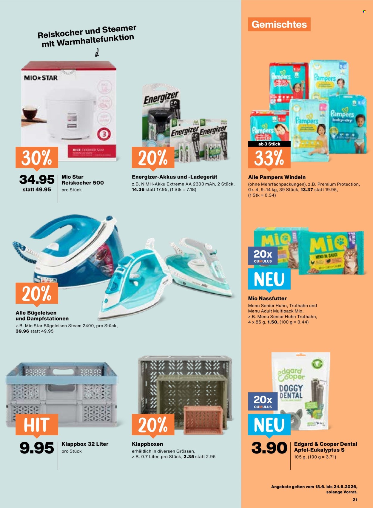Volantino Migros - 18.6.2026 - 24.6.2026. Pagina 21. Pagina 21