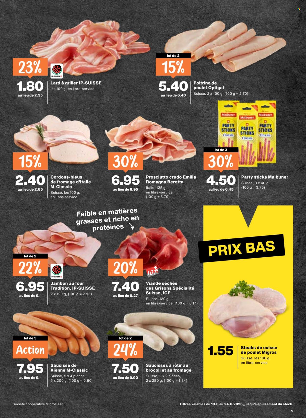 Volantino Migros - 18.6.2026 - 24.6.2026. Pagina 5. Pagina 5
