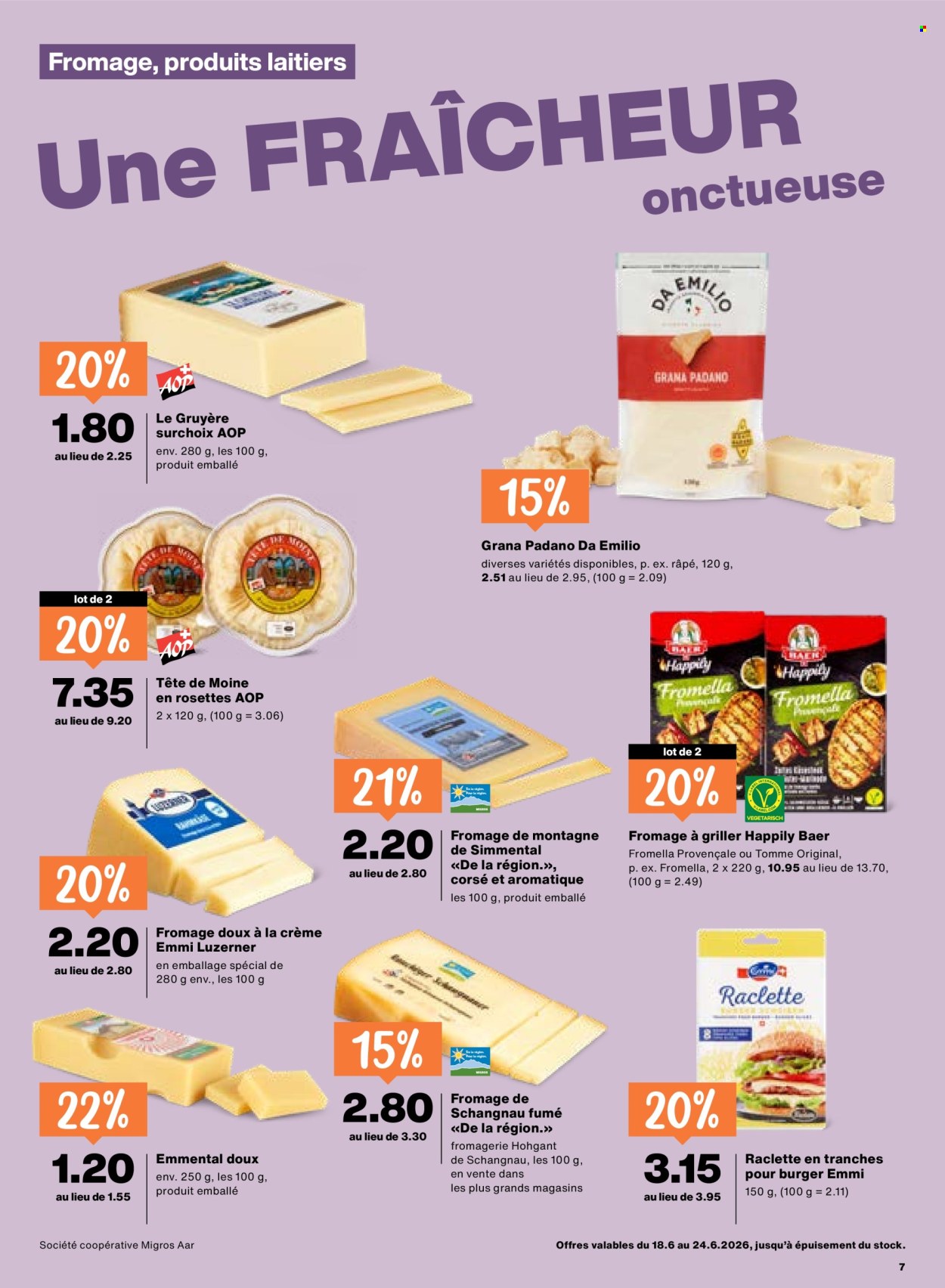 Volantino Migros - 18.6.2026 - 24.6.2026. Pagina 7. Pagina 7