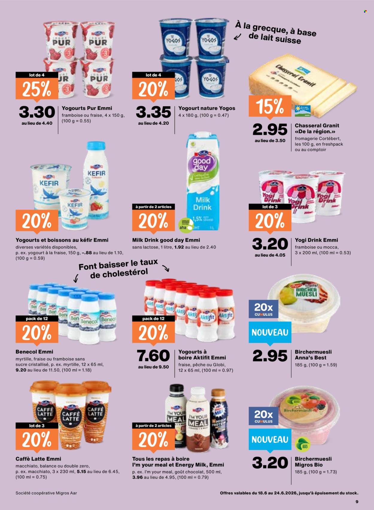 Volantino Migros - 18.6.2026 - 24.6.2026. Pagina 9. Pagina 9