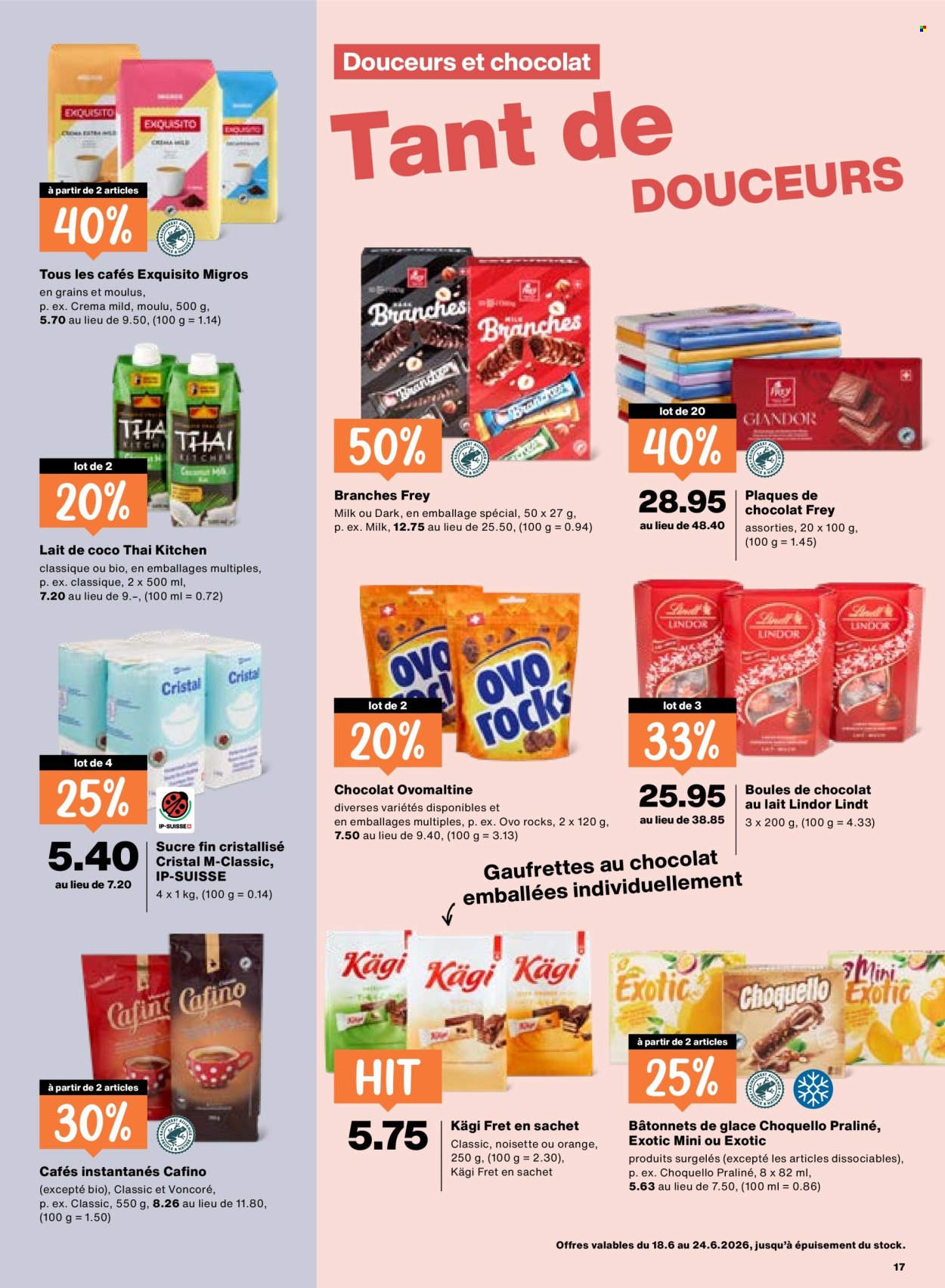 Volantino Migros - 18.6.2026 - 24.6.2026. Pagina 17. Pagina 17