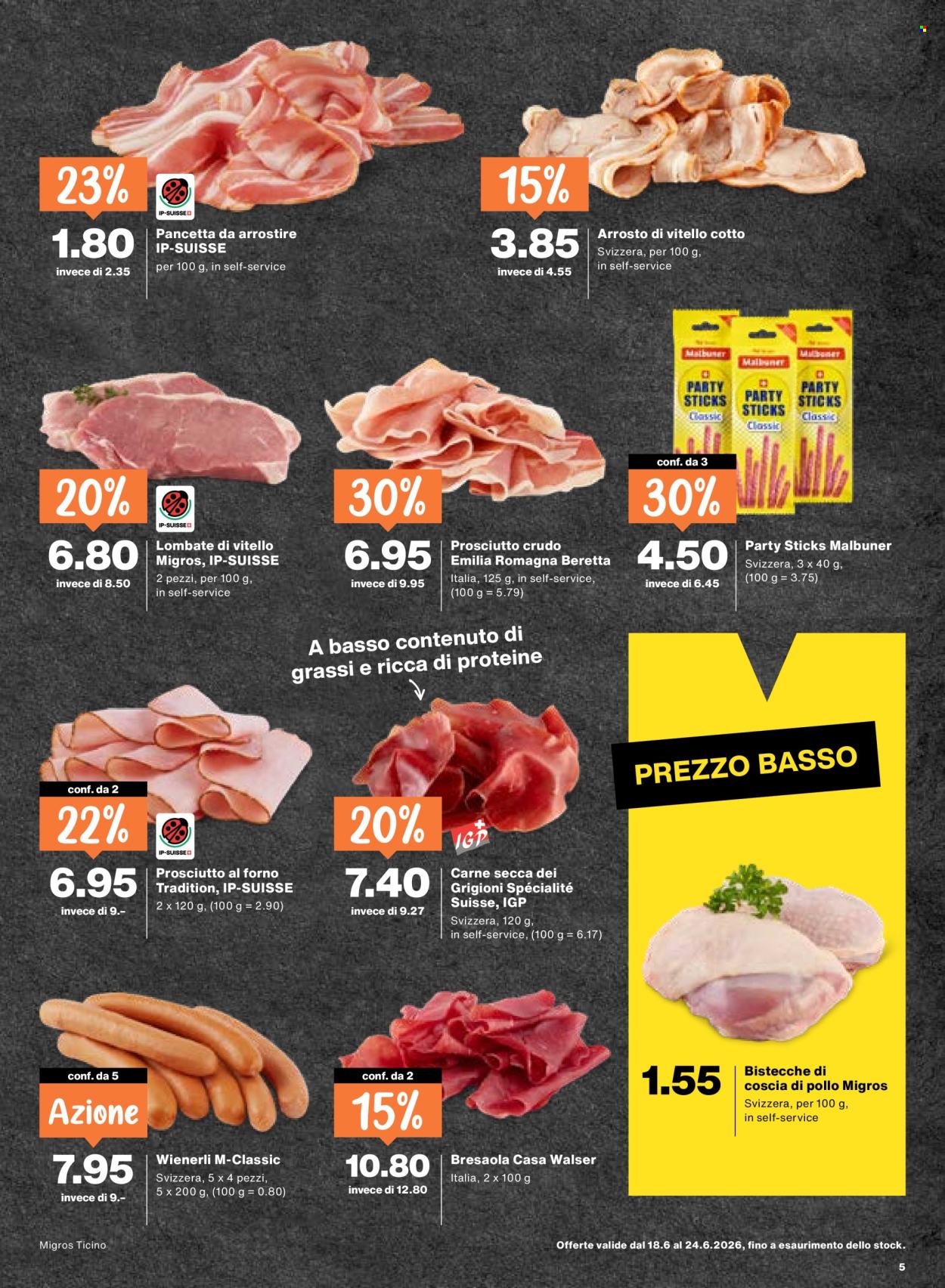 Volantino Migros - 18.6.2026 - 24.6.2026. Pagina 5. Pagina 5