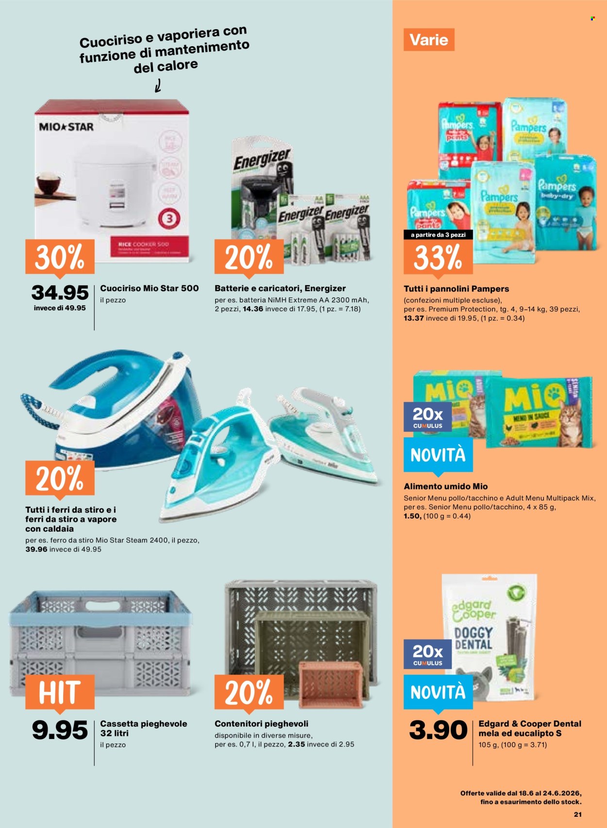Volantino Migros - 18.6.2026 - 24.6.2026. Pagina 21. Pagina 21