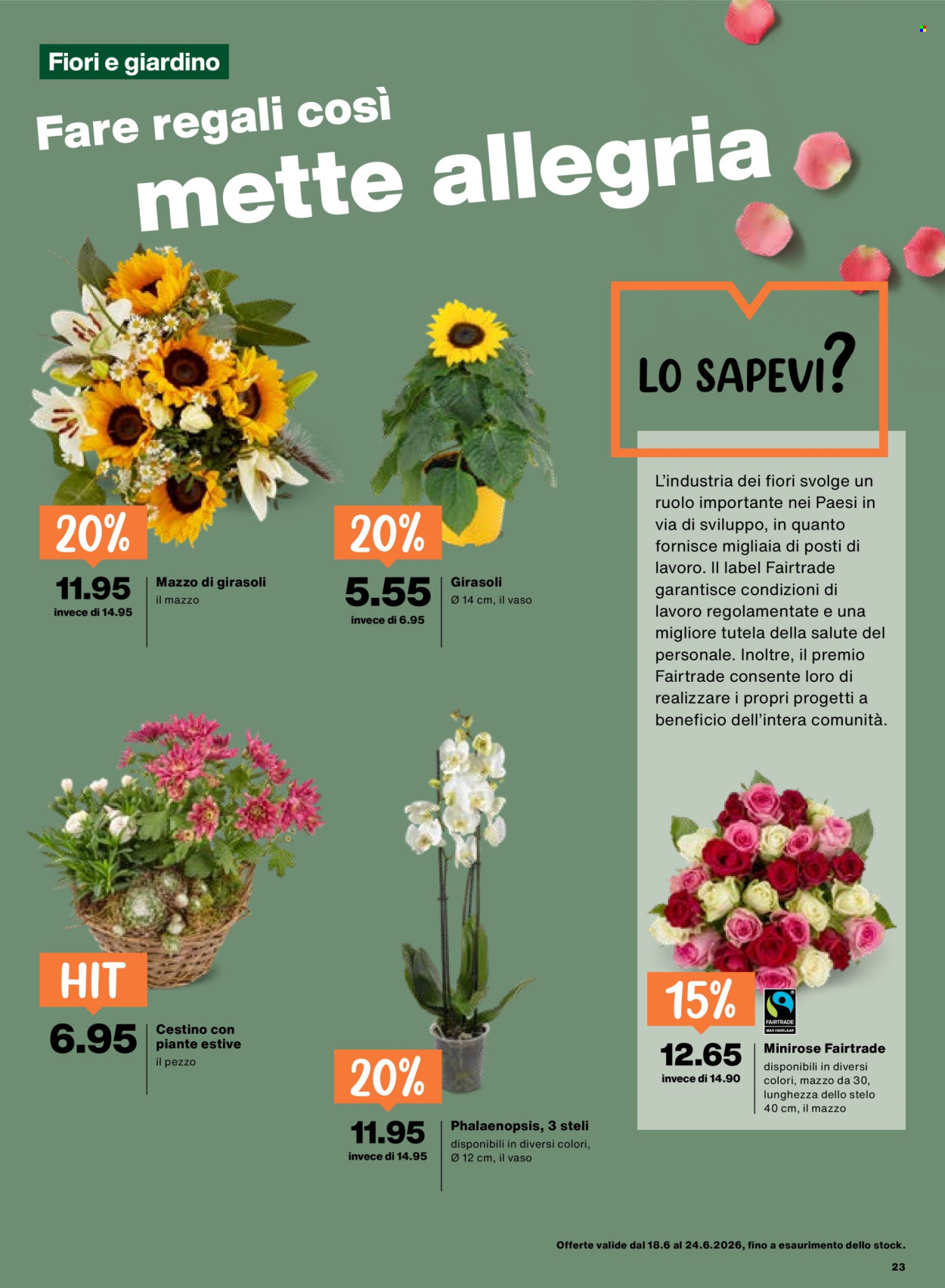 Volantino Migros - 18.6.2026 - 24.6.2026. Pagina 23. Pagina 23