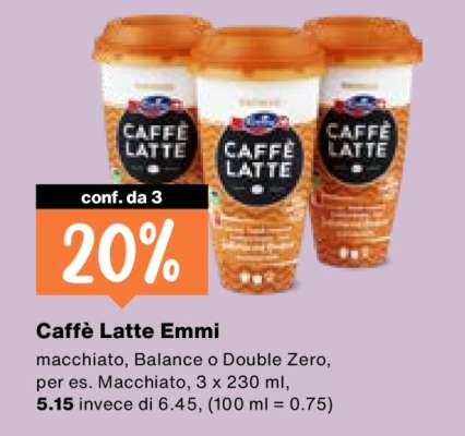 Caffè Latte Emmi